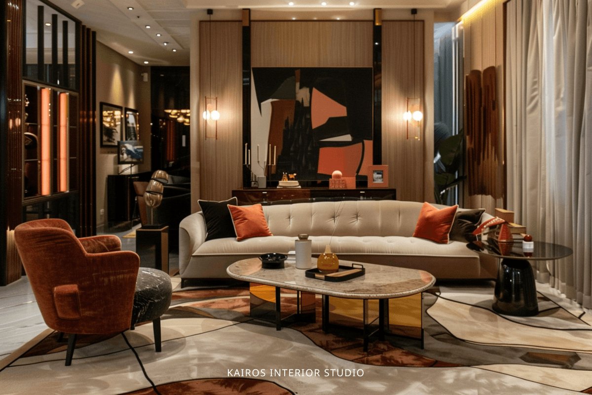 Project Jace at Choa Chu Kang contemporary marble feature wall