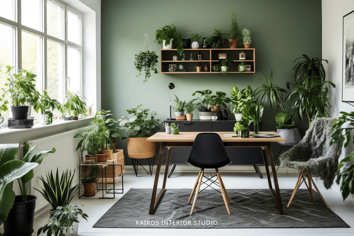 Project Dalia at Havelock Scandinavian botanical wall